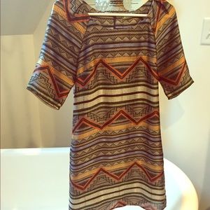 Anthropologie shift dress